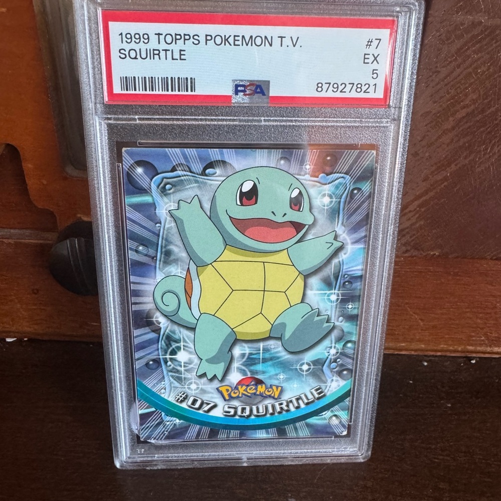 1999 Topps Pokémon Squirtle Card